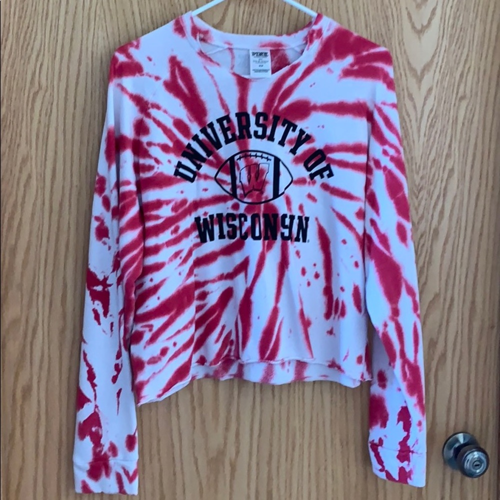 Wisconsin Badgers Long Sleeve Crop Top